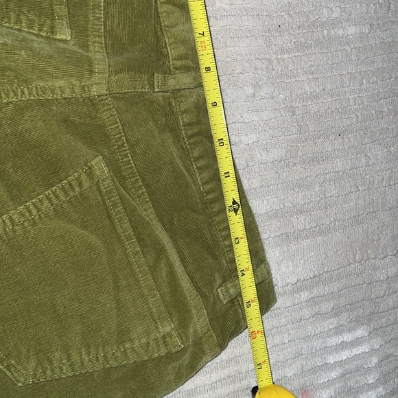 Corduroy green flared pants - Picture 7 of 7
